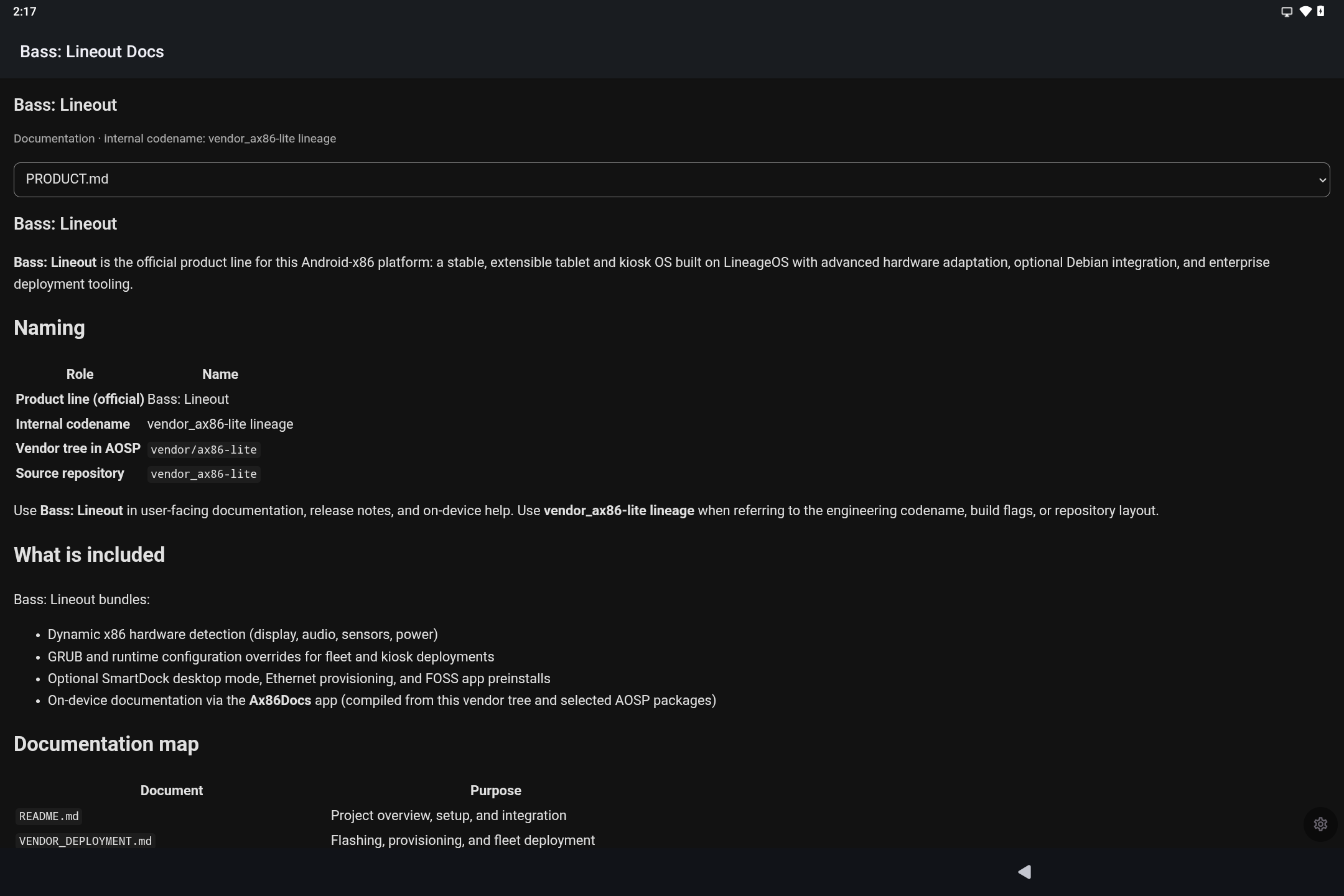 lockdown auto-start app