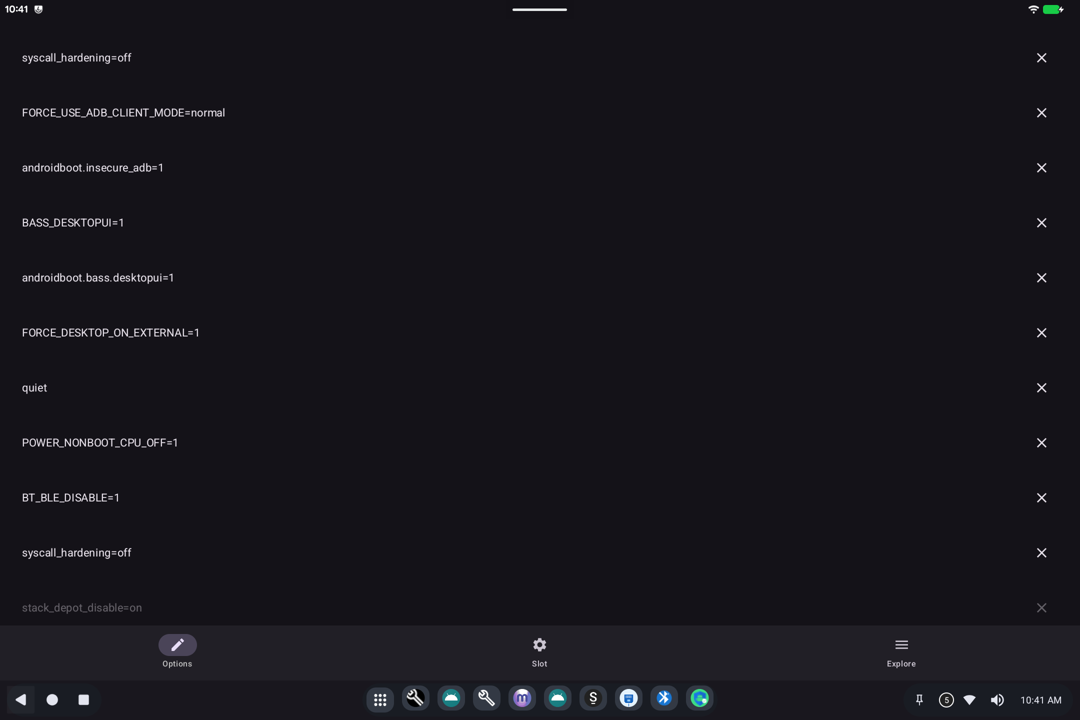 Boot Config